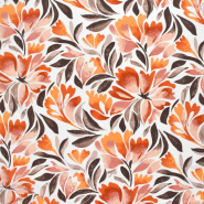 Gewebe, Viskose, digital, Floral, 30678-034