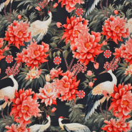 Jersey, Viskose, Floral, 30692-292