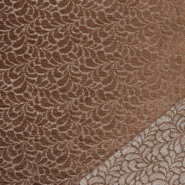 Polsterstoff, Samt, Natur, 30701-401, Braun