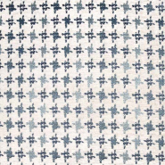 Dekosamt, beidseiting, Pepita, 30703-005, Blau-Mint