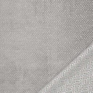 Deko-Jacquard, Elegance, Samt, 30700-603, grau