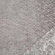 Deko-Jacquard, Elegance, Samt, 30700-607, braunbeige