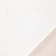 Netzstoff, elastisch, Punkte, 30808-57, Beige