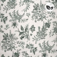 Deko, Druck, Bio, Digital, Floral, 30810-040, Grün