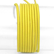 Elastikband, rund, 2,5 mm, 30792-004, gelb