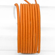 Elastikband, rund, 2,5 mm, 30792-008, orange