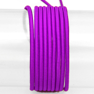 Elastikband, rund, 2,5 mm, 30792-022, rosaviolett