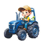 Bügelbild, Für Kinder, 90 x 90 mm, 30822-34