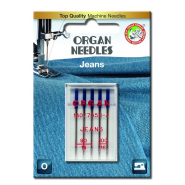 Nähmaschinennadeln Organ, Jeans 90-100, 5524500