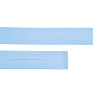 Schrägband Baumwollle, 14 mm, 30939-336, Hellblau