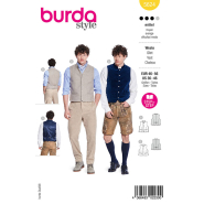 Schnittmuster Burda, Weste, 5624