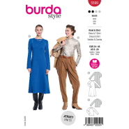 Schnittmuster Burda, Kleid und Shirt, 5599