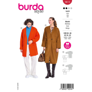 Schnittmuster Burda, Mantel, 5613