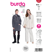 Schnittmuster Burda, Pullover und Kleid, 5627