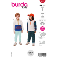 Schnittmuster Burda, Pullover und ärmellose Weste, 9183