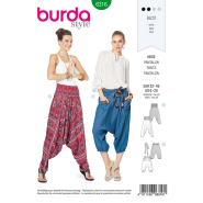 Schnittmuster Burda, Haremshose, 6316