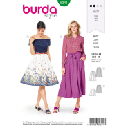 Schnittmuster Burda, Damenrock, 6341
