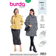Schnittmuster Burda, Mantel, 6372