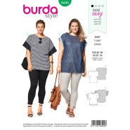 Schnittmuster Burda, Damen-Shirt, 6445