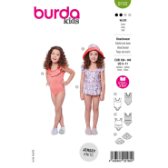 Schnittmuster Burda, Badeanzug für Kinder, 9193