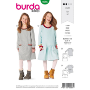 Schnittmuster Burda, Kleidchen, 9286