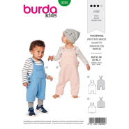 Schnittmuster Burda, Hose mit Hosenträgern, 9295