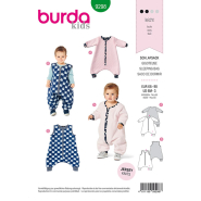 Schnittmuster Burda, Schlafsack für Babys, 9298