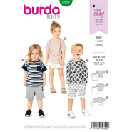 Schnittmuster Burda, T-Shirt für Kinder, 9322