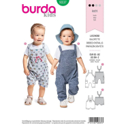 Schnittmuster Burda, Latzhose, 9337