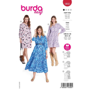 Schnittmuster Burda, Hemdblusenkleid, 5802