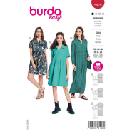 Schnittmuster Burda, Hemdblusenkleid, 5829