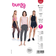Schnittmuster Burda, Leggings, 5850