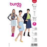 Schnittmuster Burda, Damenrock, 5857