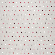 Deko, Druck, Herzen, 280 cm, 30987-145